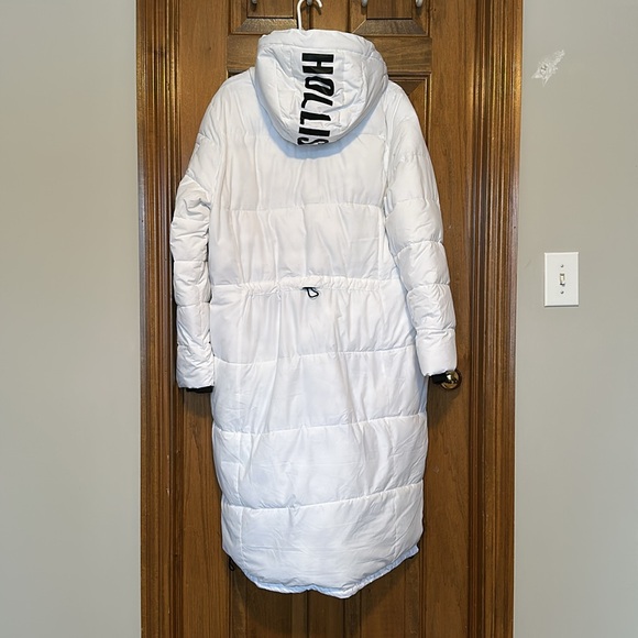 hollister women’s long puffer parka - Picture 2 of 5